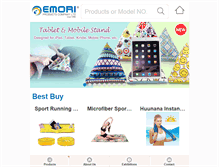 Tablet Screenshot of emori.com.hk